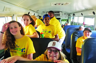 Community helps school obtain bus