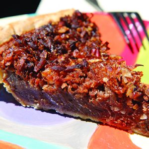 German Chocolate Pie by Barbara Stubbs, Pine Mountain, Ga.