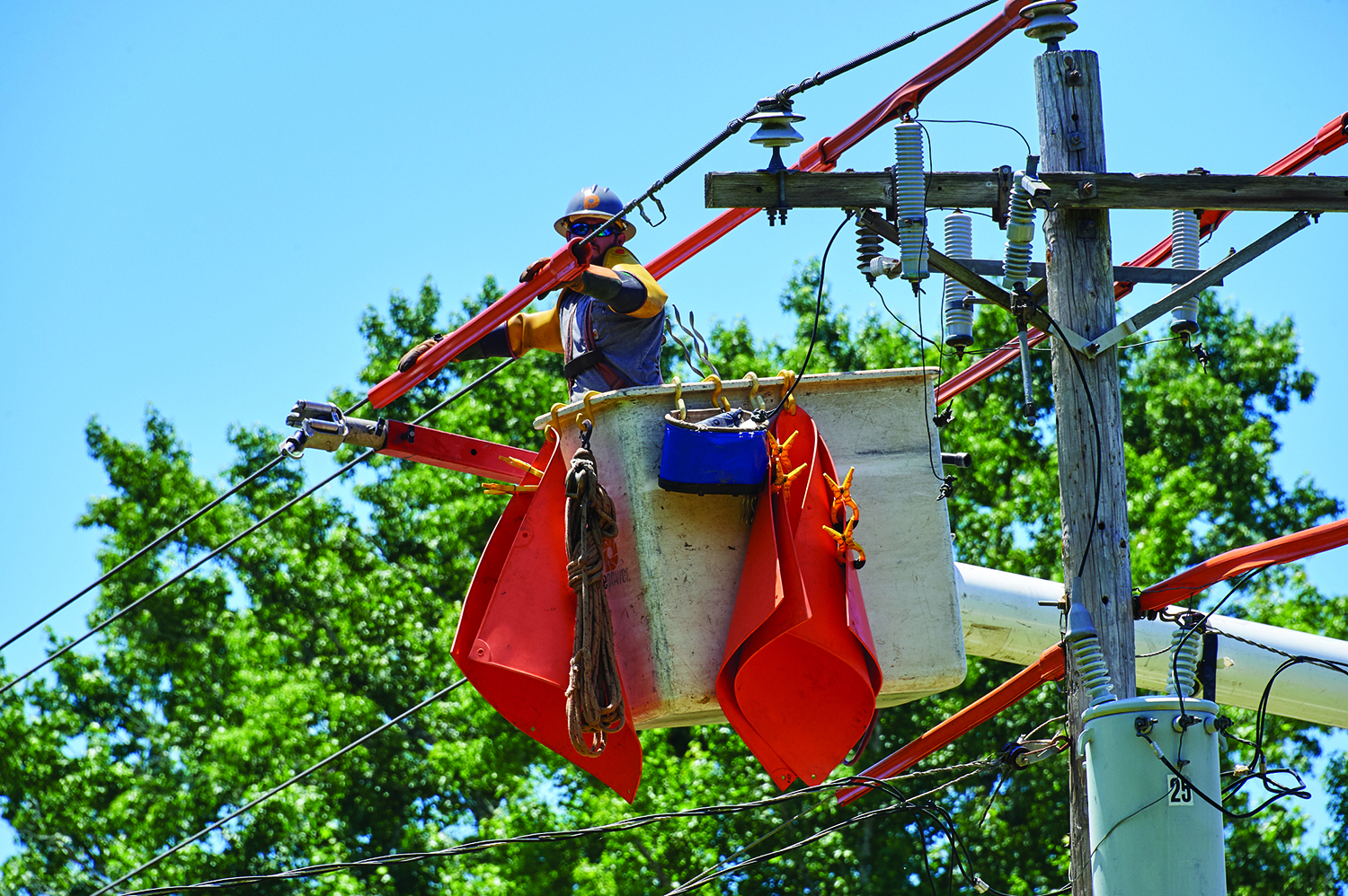 lineman working