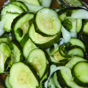 Lazy cucumber pickles
