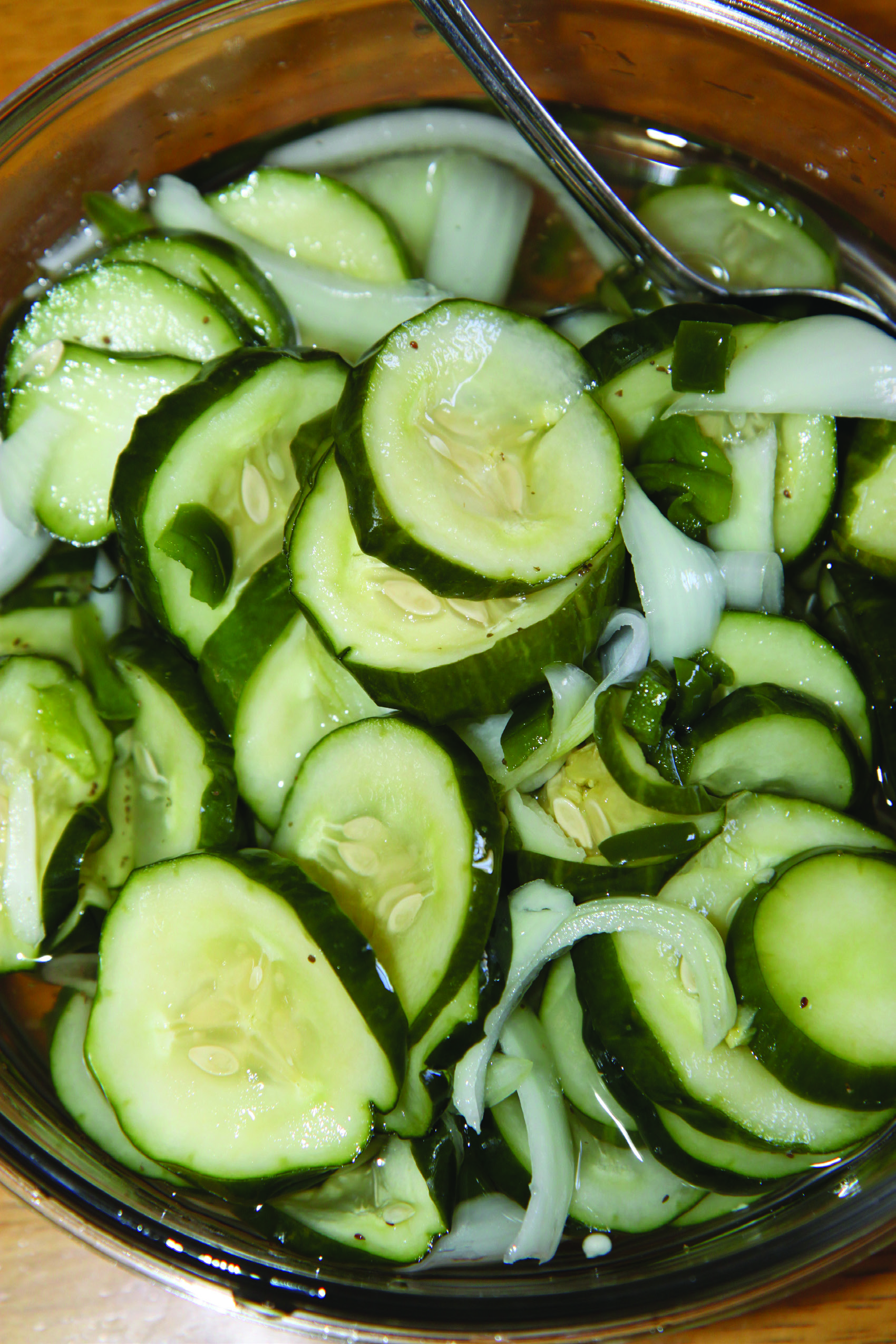 Lazy cucumber pickles